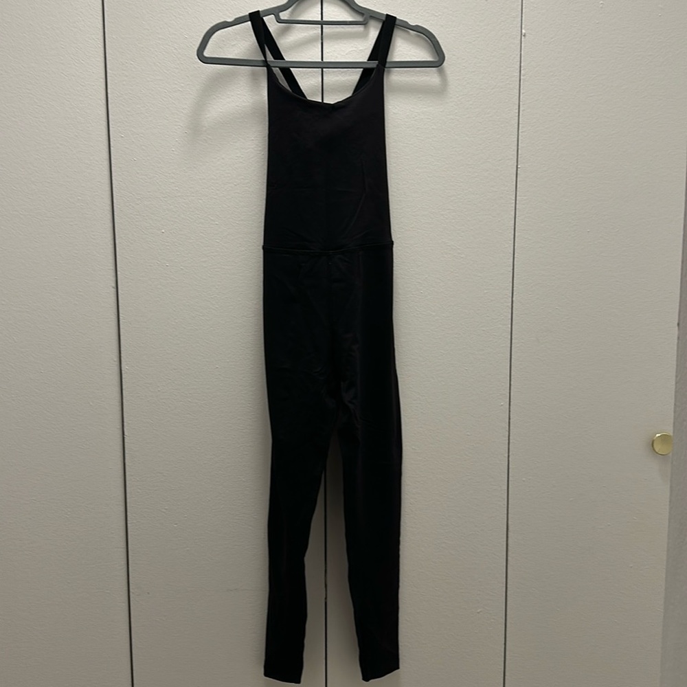 Beyond Yoga Black Slim Jumpsuit Romper